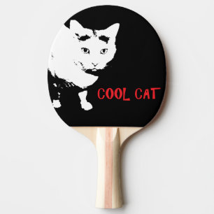 RAQUETTE DE PING PONG COOL CAT