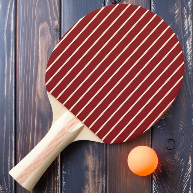 Raquette De Ping Pong Couleur de canneberge profonde (Créateur téléchargé)