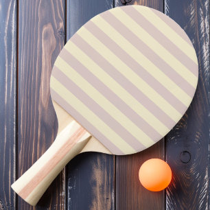 Raquette De Ping Pong Couleur Polo Rayé Baiser Lavande