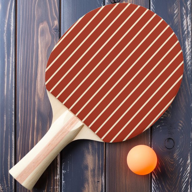 Raquette De Ping Pong Couleur Sienne Brûlée (Créateur téléchargé)