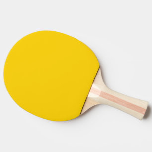 Raquette De Ping Pong Couleur solide jaune vif