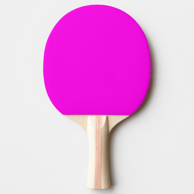 Raquette De Ping Pong Couleur solide Magenta brillante (Devant)