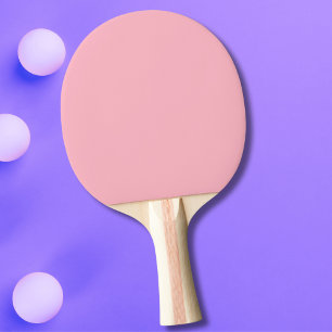 Raquette De Ping Pong Couleur solide rose cerise en fleurs