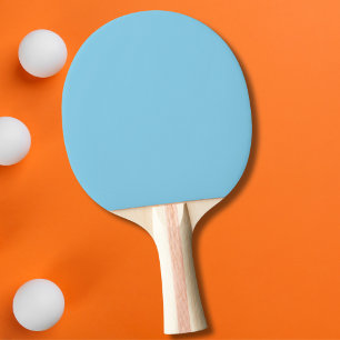 Raquette De Ping Pong Couleur uni bleu ciel