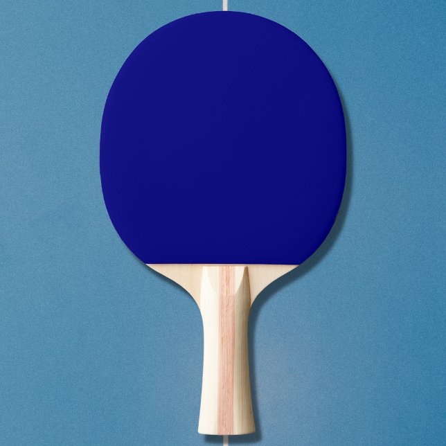 Raquette De Ping Pong Couleur uni bleu marine (Créateur téléchargé)