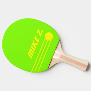 Raquette De Ping Pong Couleurs Acides Personnalisées Modernes