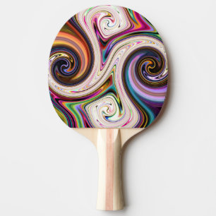 Raquette De Ping Pong Couleurs cosmiques 5 torons Ping Pong Paddle