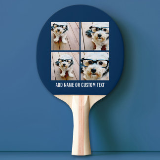 Raquette De Ping Pong Créez votre propre collection photo Navy 4 photos