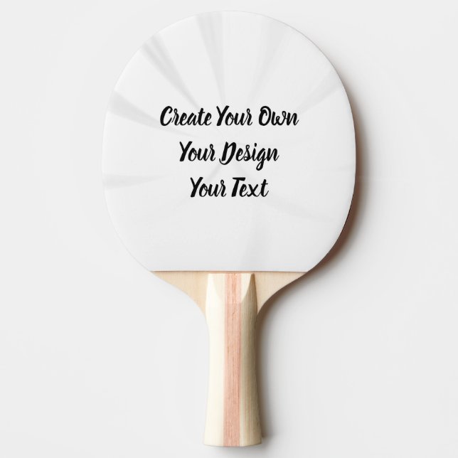 Raquette De Ping Pong Créez votre propre personnalisation (Devant)