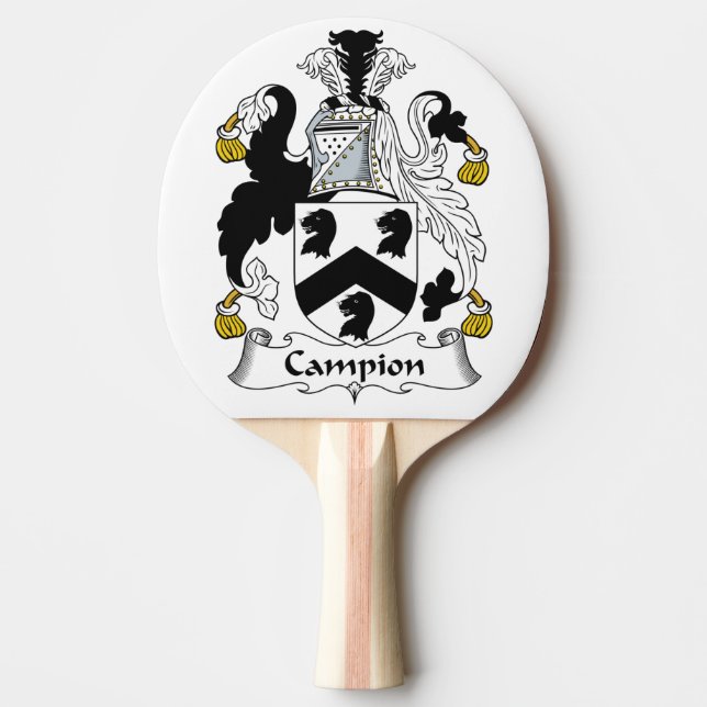 Raquette De Ping Pong Crête de famille de lychnide (Devant)