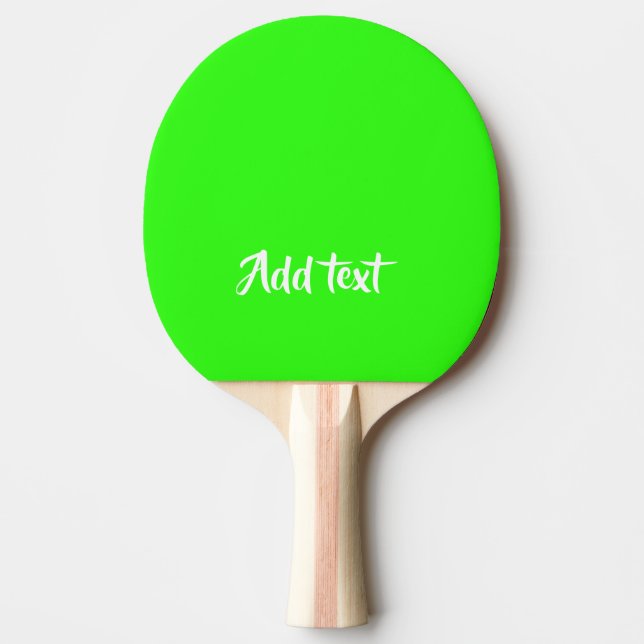 Raquette De Ping Pong Custom (Devant)
