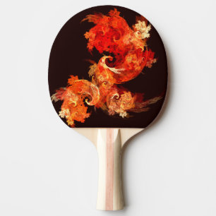 Raquette De Ping Pong Danse Feux d'artifice Art Abstrait