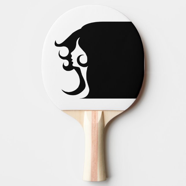 Raquette De Ping Pong Déco Mod Femme Ping Pong Paddle (Devant)