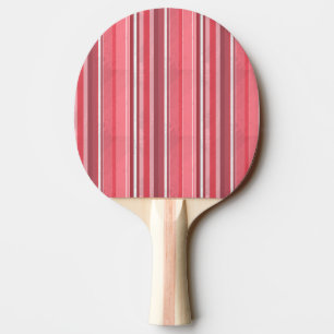 Raquette De Ping Pong Des rayures roses et puantes
