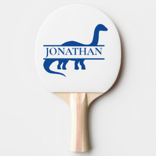 Raquette De Ping Pong Dinosaur BLUE BOY