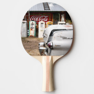 Raquette De Ping Pong Dixon, Nouveau-Mexique, États-Unis. Voiture ancien