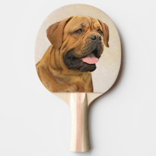 Raquette De Ping Pong Dogue de Bordeaux Peinture - Cute Original Chien A