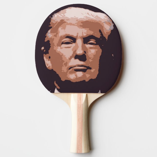 Raquette De Ping Pong Donald Trump Ping Pong Paddle (Dos)