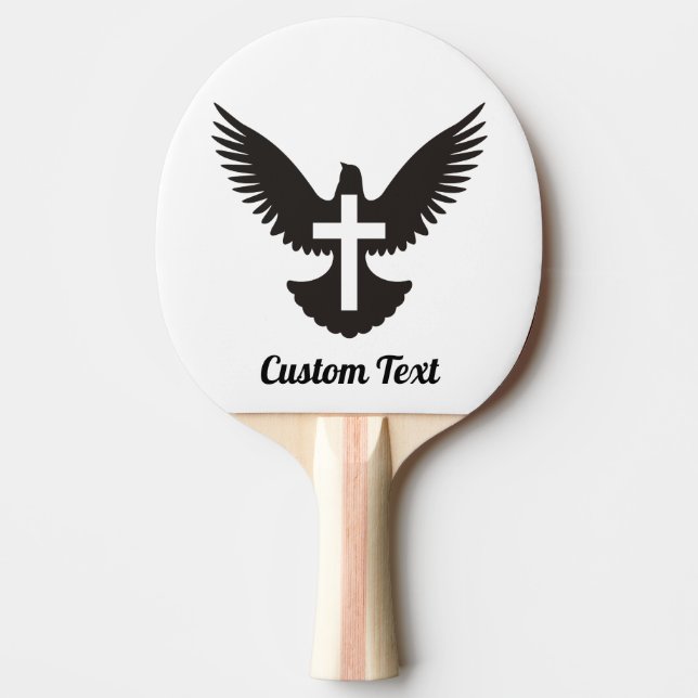 Raquette De Ping Pong Dove avec Ping-Pong Cross (Devant)