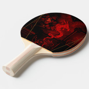 Raquette De Ping Pong Dragon chinois