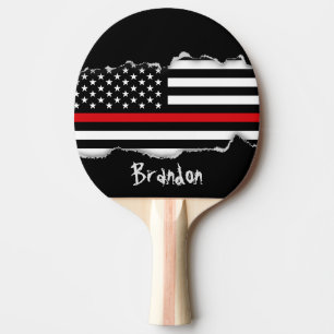 Raquette De Ping Pong Drapeau américain de style patriotique de