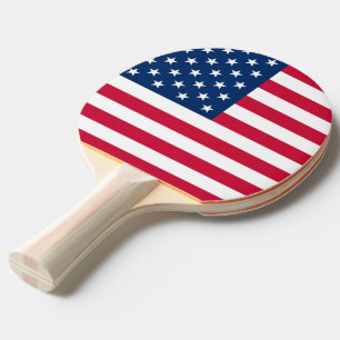 Raquette De Ping Pong Drapeau américain - États-Unis d'Amérique - Pat