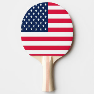 Raquette De Ping Pong Drapeau américain Ping Pong Paddle