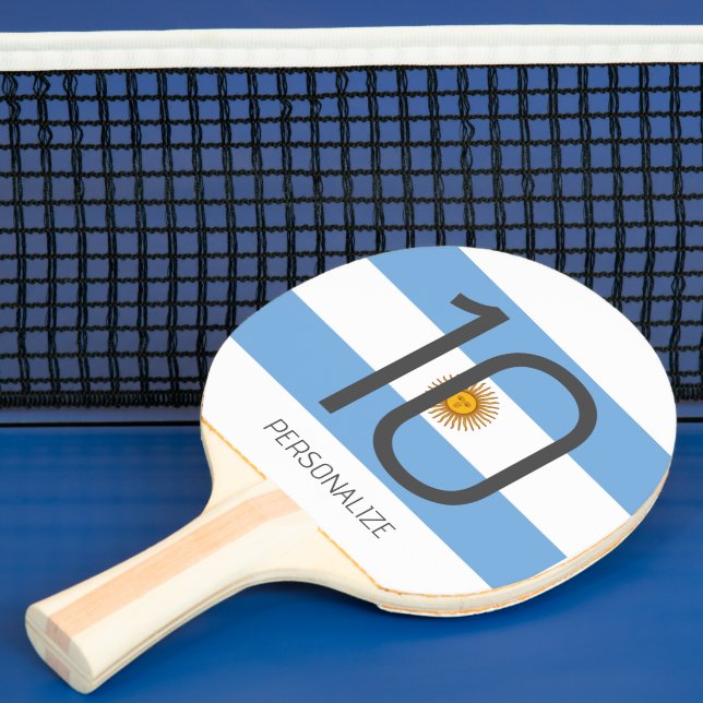 Raquette De Ping Pong Drapeau Argentine ping pong paddle (Insitu)