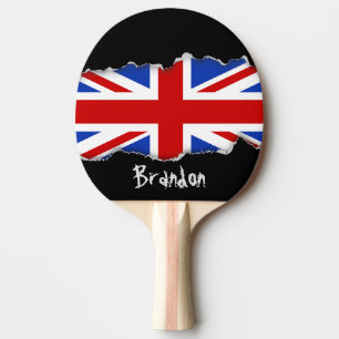 Raquette De Ping Pong Drapeau britannique