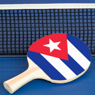Raquette De Ping Pong Drapeau Cuba