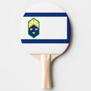 Raquette De Ping Pong Drapeau de Colorado Springs, Colorado