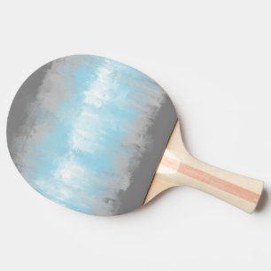 Raquette De Ping Pong Drapeau de fierté demigarçon funky abstrait grunge