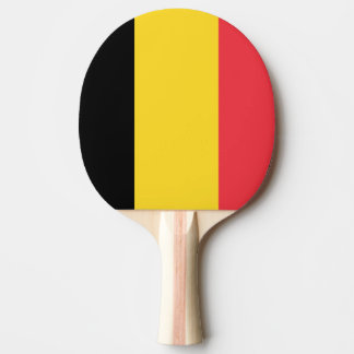 Raquette De Ping Pong Drapeau de la Belgique