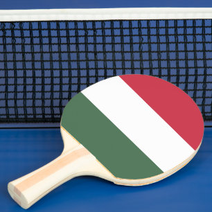 Raquette De Ping Pong drapeau de la Hongrie