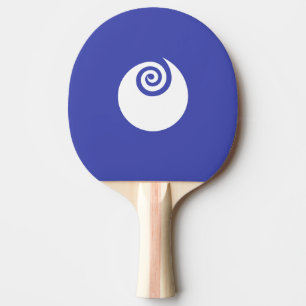 Raquette De Ping Pong Drapeau de la préfecture d'Ibaraki, Japon