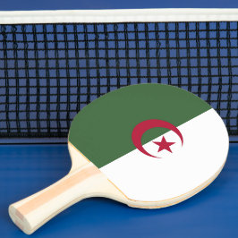 Raquette De Ping Pong Drapeau de l'Algérie