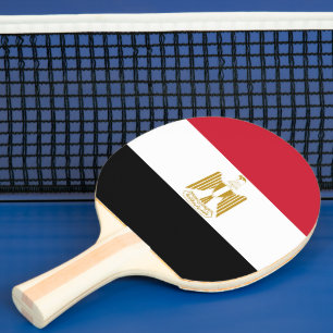 Raquette De Ping Pong Drapeau de l'Égypte