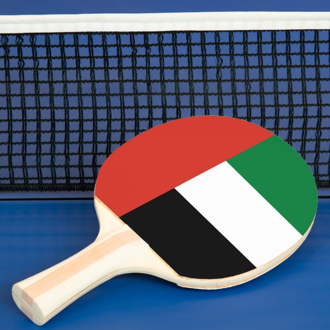 Raquette De Ping Pong Drapeau des Émirats arabes unis (Insitu)