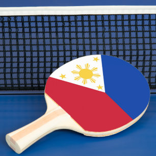 Raquette De Ping Pong drapeau des Philippines