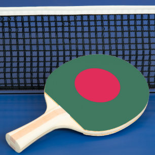 Raquette De Ping Pong Drapeau du Bangladesh