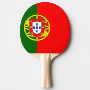 Raquette De Ping Pong Drapeau du Portugal