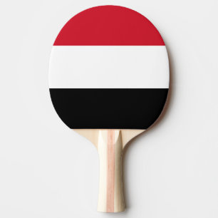 Raquette De Ping Pong Drapeau du Yémen