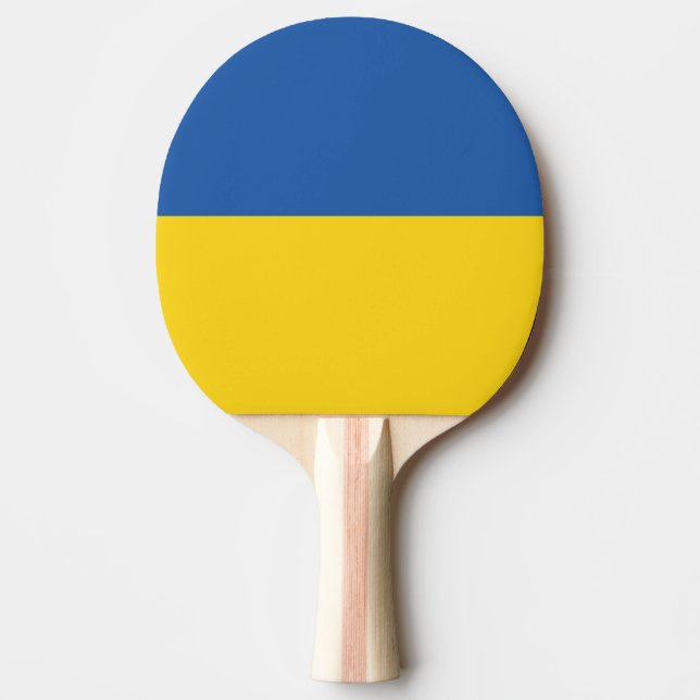 Raquette De Ping Pong Drapeau d'Ukraine (Devant)