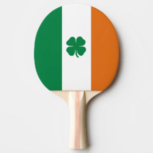 Raquette De Ping Pong Drapeau irlandais Patriotique Irlande Drapeau Luck