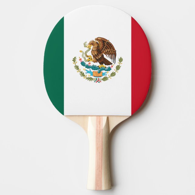 Raquette De Ping Pong Drapeau mexicain - Drapeau mexicain (Devant)