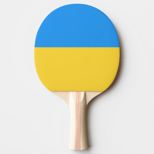 Raquette De Ping Pong Drapeau ukrainien (Devant)