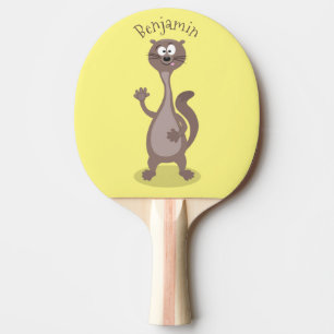 Raquette De Ping Pong Drôle dessin animé en toile