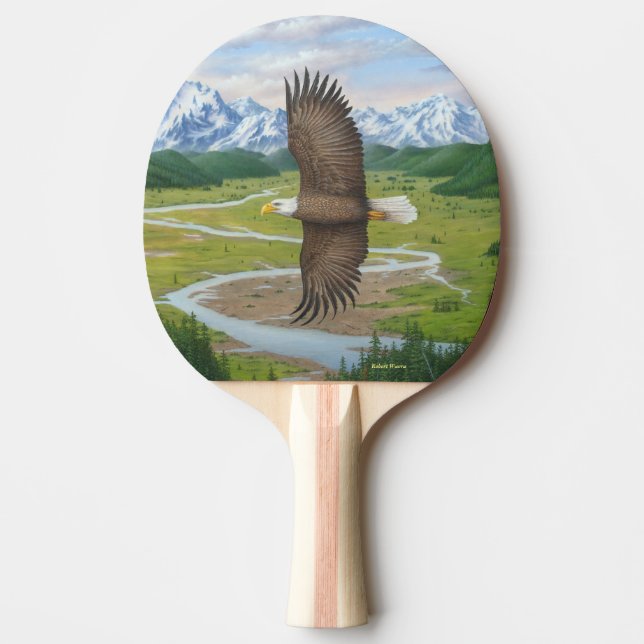 Raquette De Ping Pong Eagle chauve (Devant)