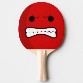 Raquette De Ping Pong Effrayant Dans Votre Visage