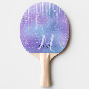 Raquette De Ping Pong Élégant et brillant pourpre